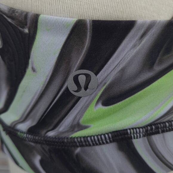 Lululemon Energy Bra Paint Glide Warp Multi Size 10 - Picture 4 of 6